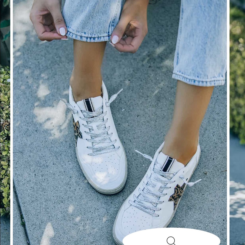 VICI LEOPARD STAR SHOES